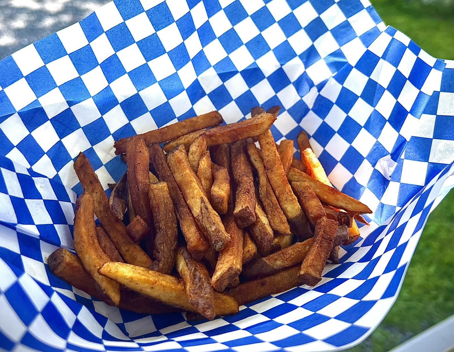 Fresh fries from Gourmet Griddle