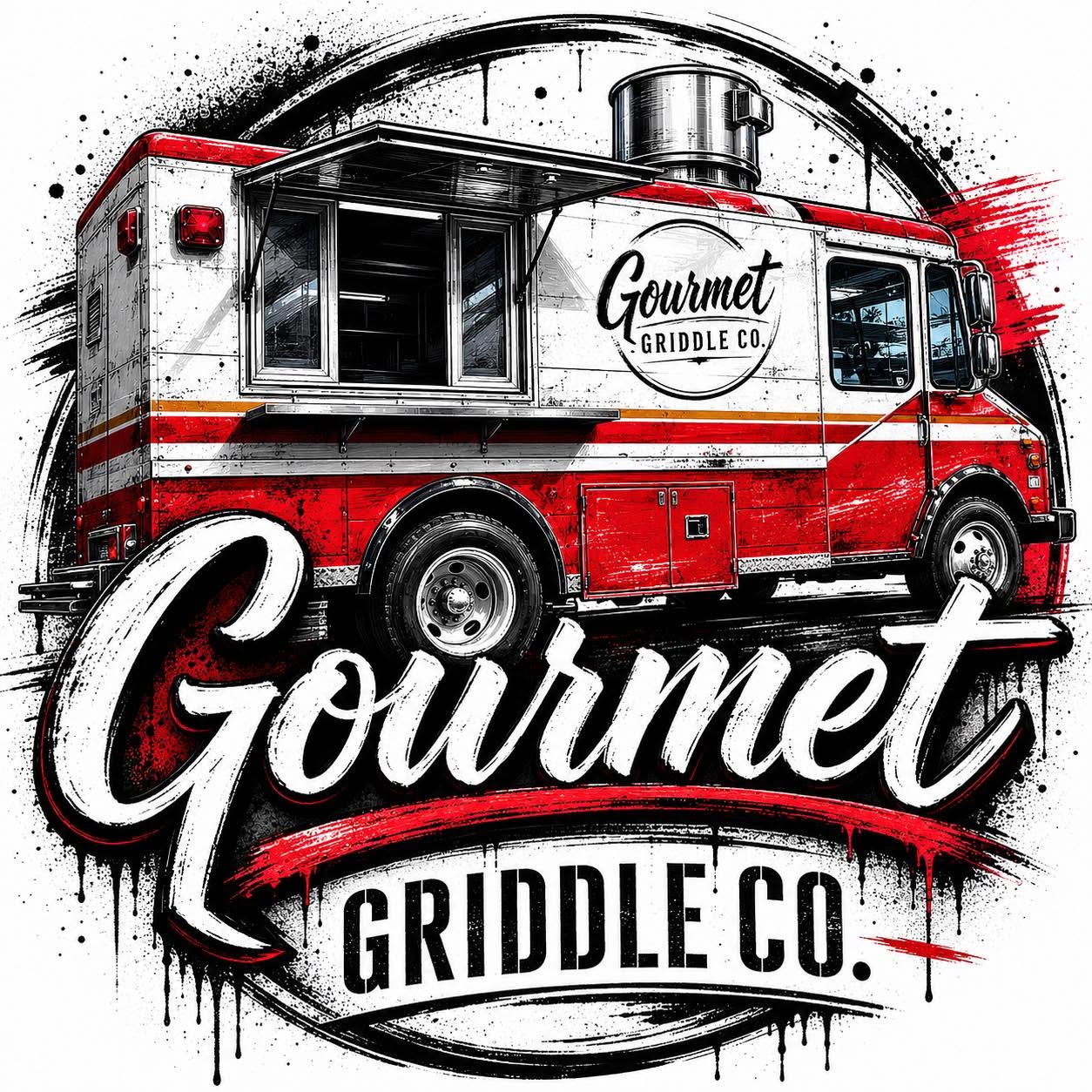 Gourmet Griddle Food Truck logo